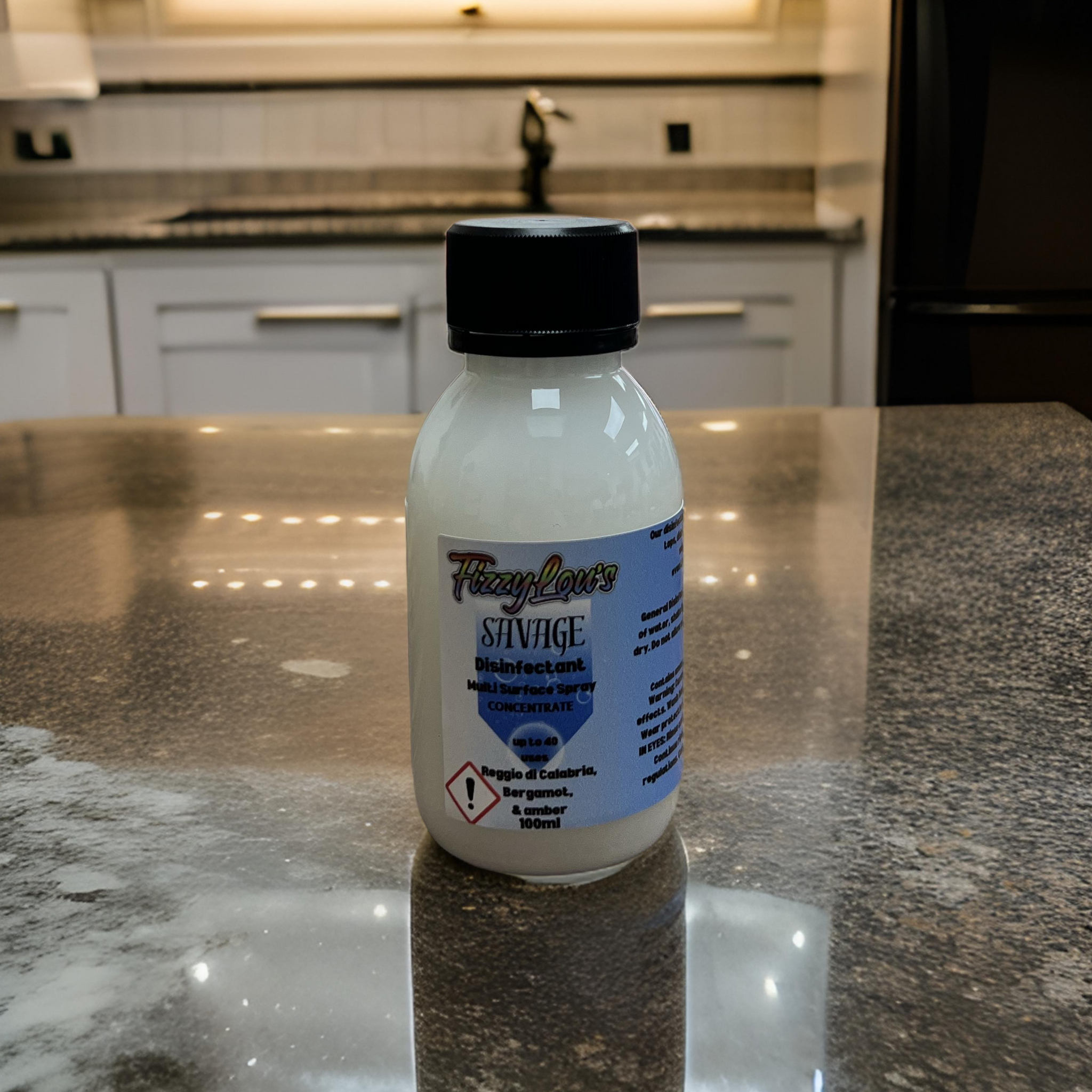 Fizzy Lou’s Disinfectant Surface Cleaner