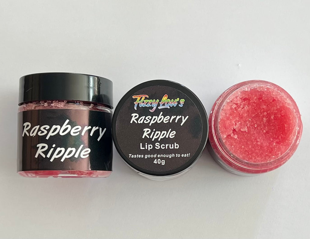 Raspberry Ripple Sugar Lip Scrub