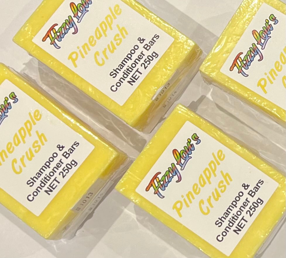 Pineapple Shampoo & Conditioner Bars