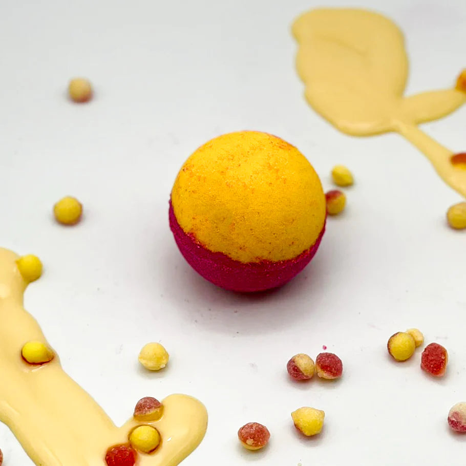 Rhubarb & Custard Bathbomb Ball