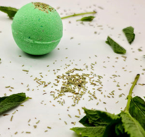 Rosemary & Peppermint Bathbomb Ball