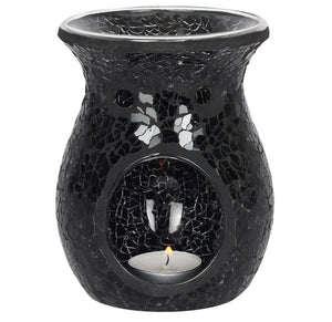 Black Crackle Oil/Wax Burner